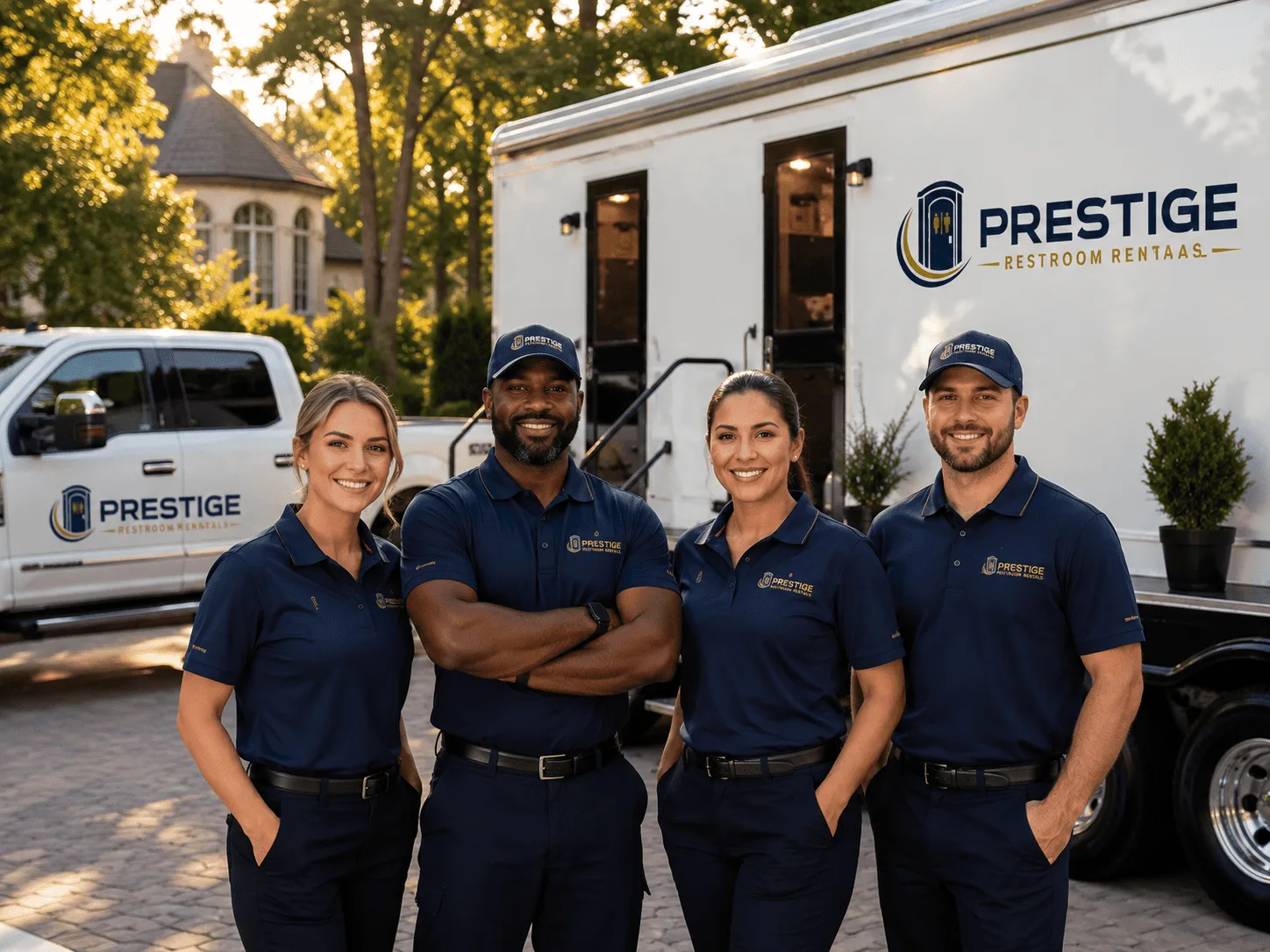 Trusted Luxury Portable Restrooms company in Oldhams, VA